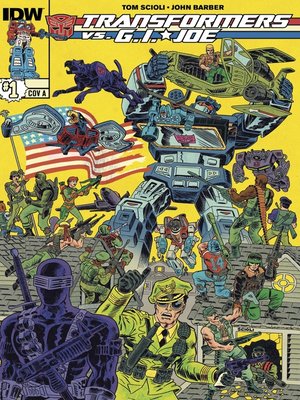 cover image of Transformers vs. G.I. Joe (2014), Issue 1